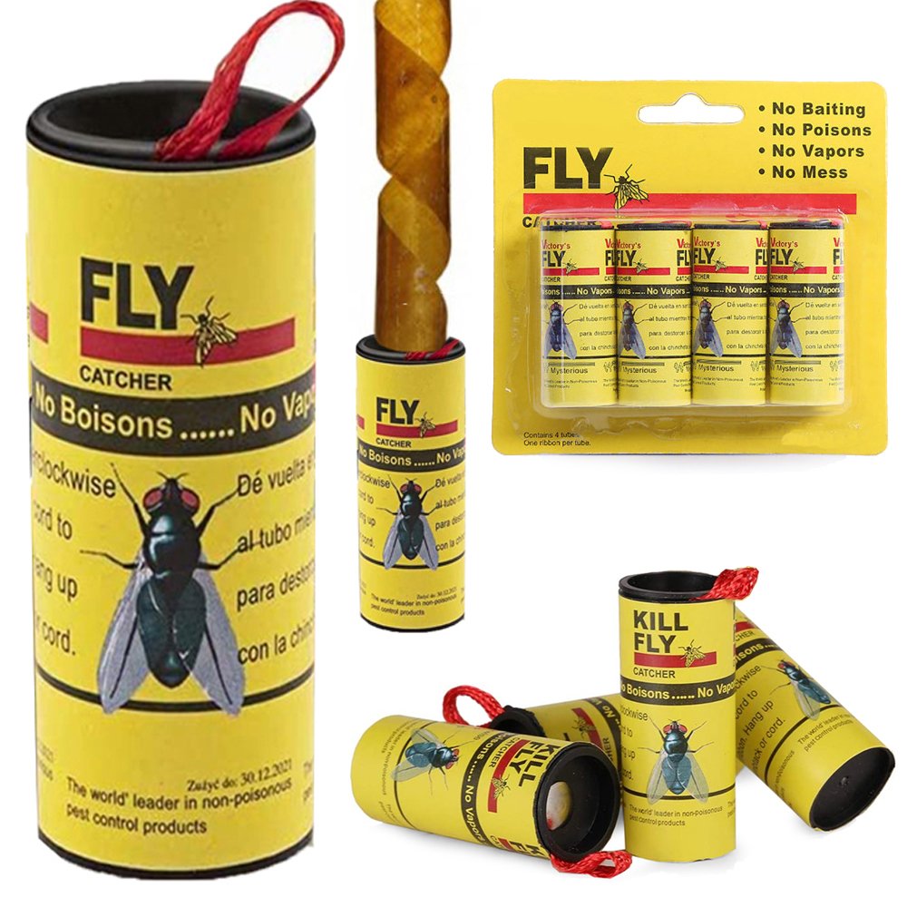 Insektenfalle klebend – Rolle 4 Stk.