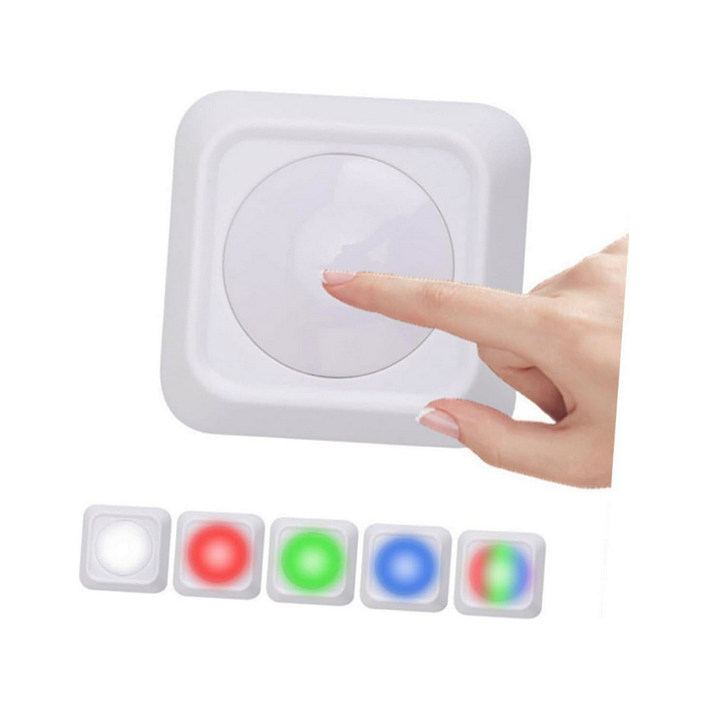 2er Set RGB-LED-Nachtlicht inkl. Fernbedienung