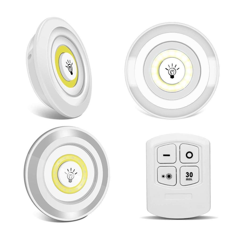 3x Cob-Lampe, kabellos + Fernbedienung