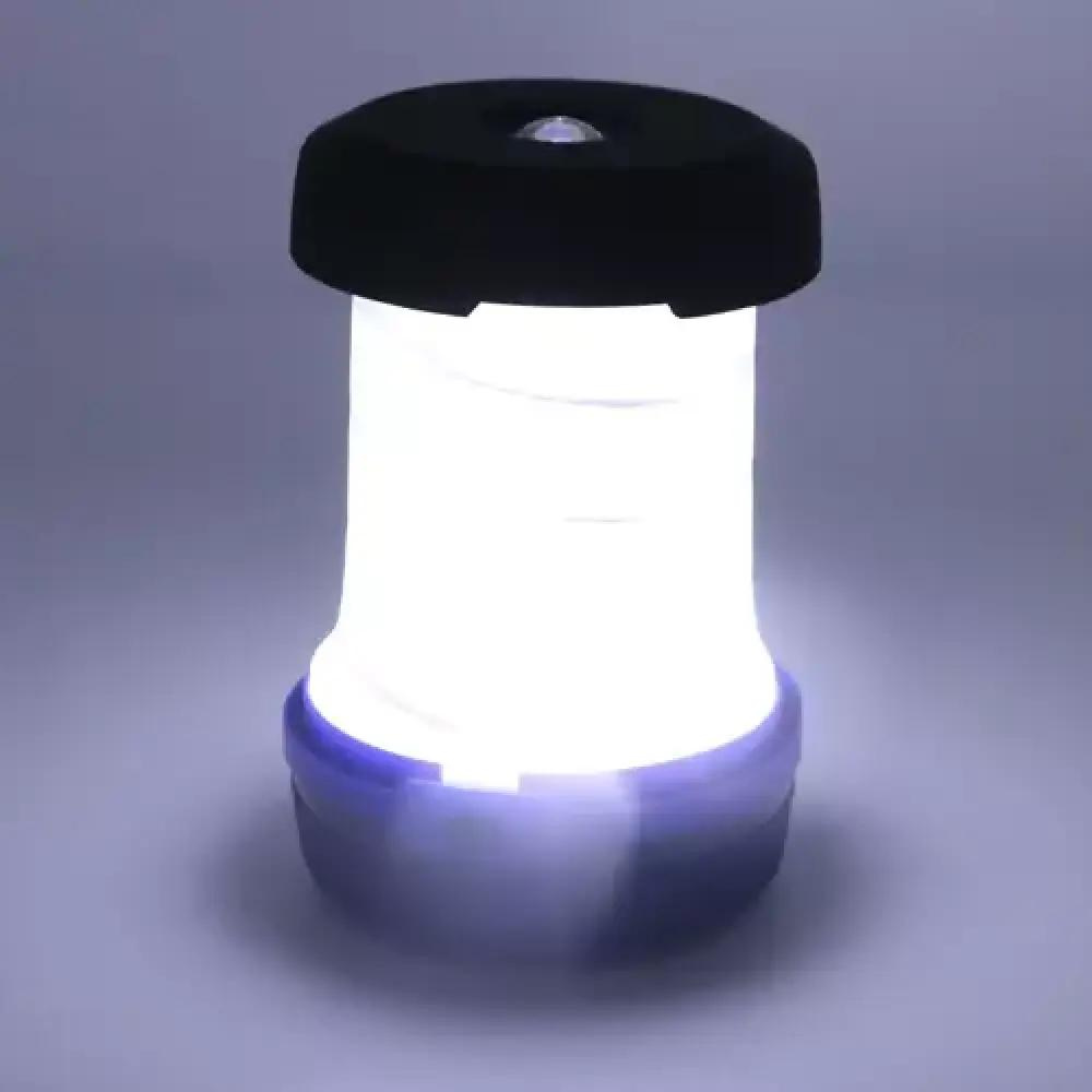 2in1 faltbare Campinglampe – blau