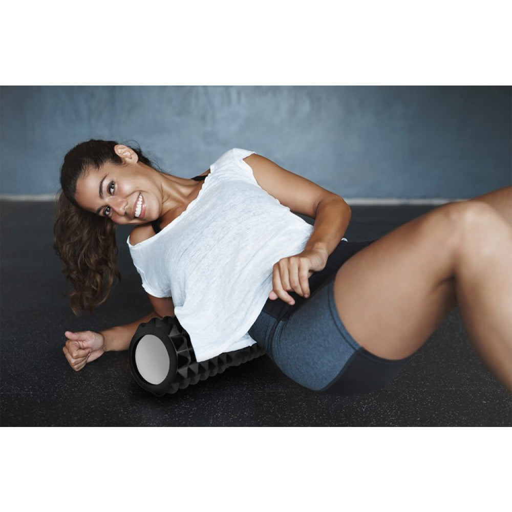 Yoga - Massagerolle schwarz