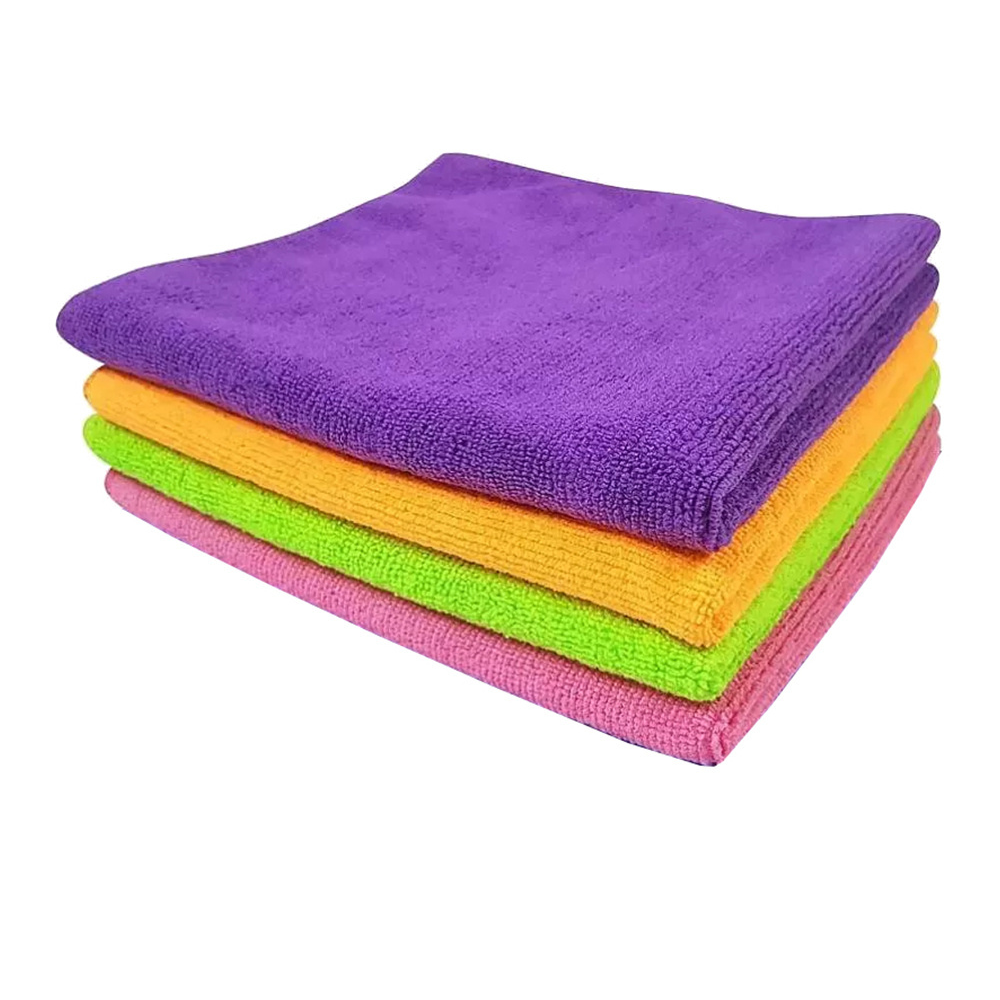4er Set Mikrofasertücher Reinigungstücher
