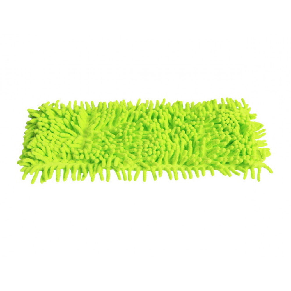 Mikrofaser-Flachmopp Ersatztuch - Grün 40x12 cm