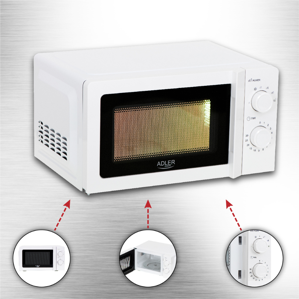 AD 6205 Backofen Mikrowelle 20 L