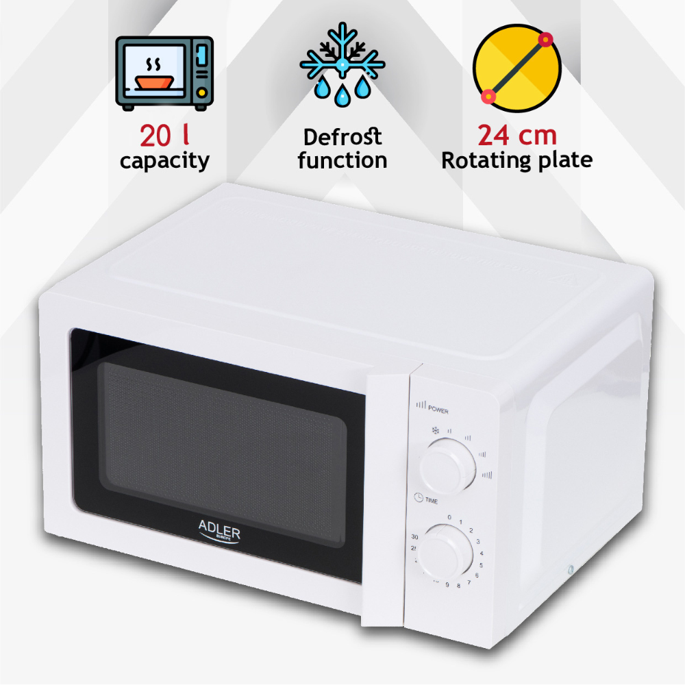 AD 6205 Backofen Mikrowelle 20 L