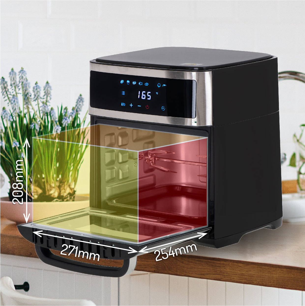 AD 6309 Heißluftfritteuse 8in1