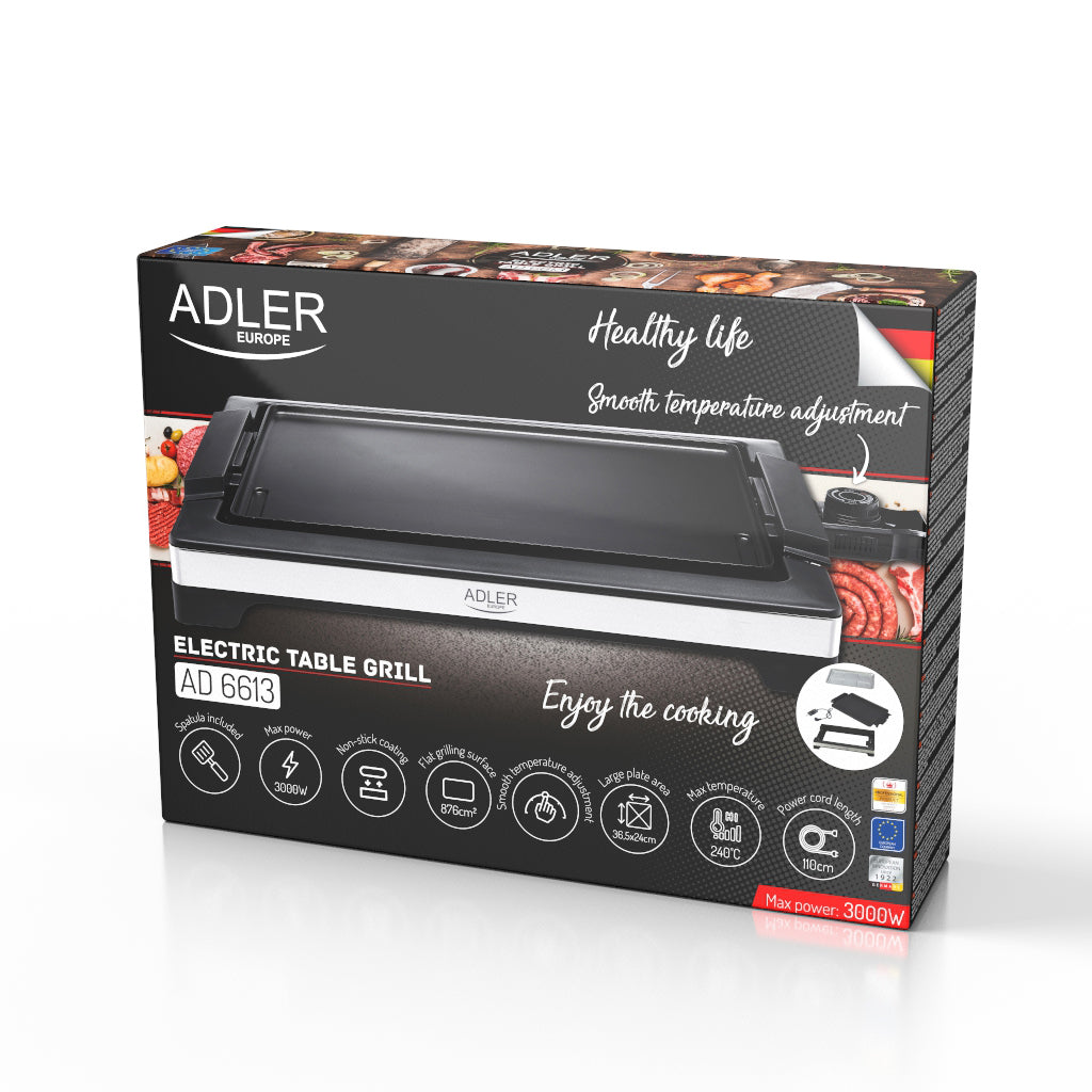 AD 6613 Tischgrill 2000W