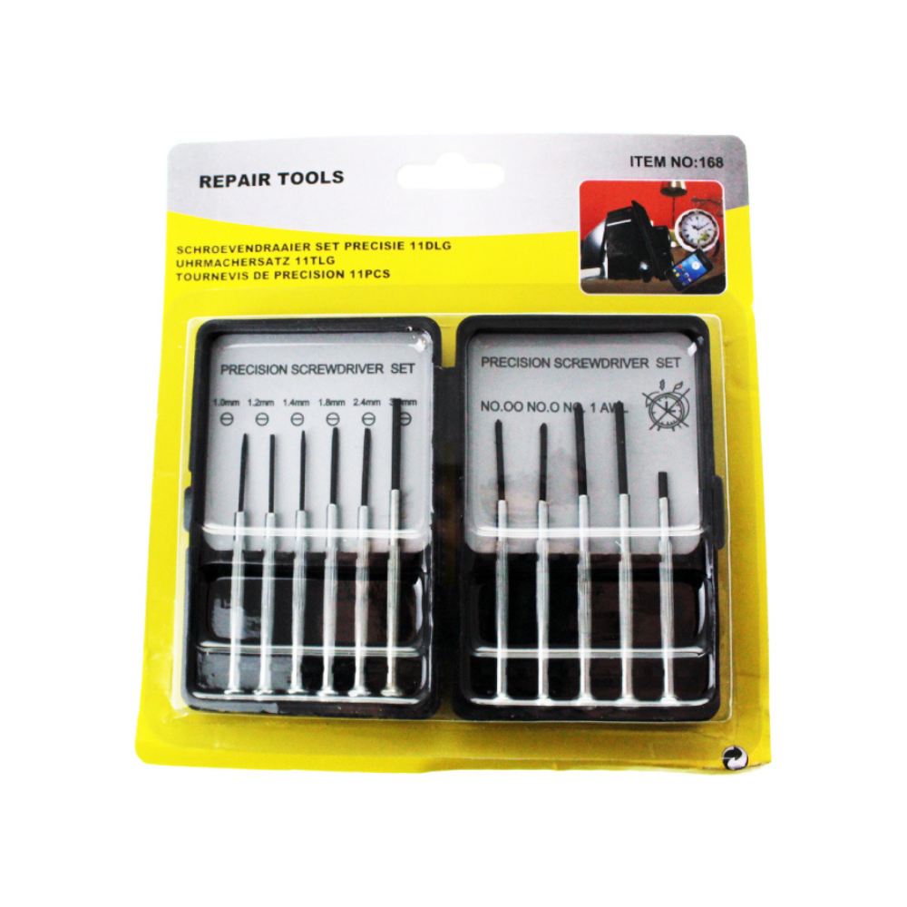 11-tlg Satz Reparatur-Schraubendreher