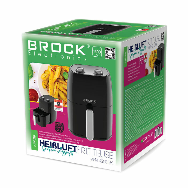 AFM 4203 BK Heißluftfritteuse 4,2L