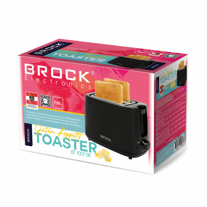 BT 1007 BK Toaster, 700W
