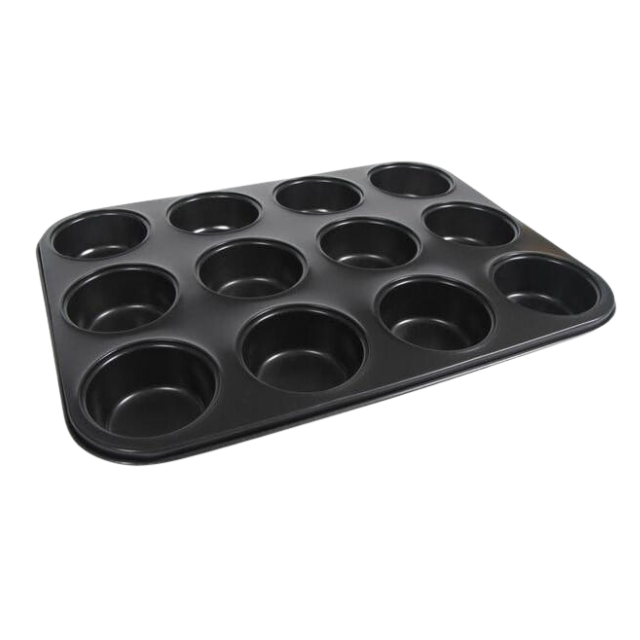 Muffinform aus Teflon 12er - 7cm