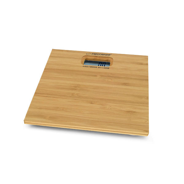 EBS012 Personenwaage Bambus