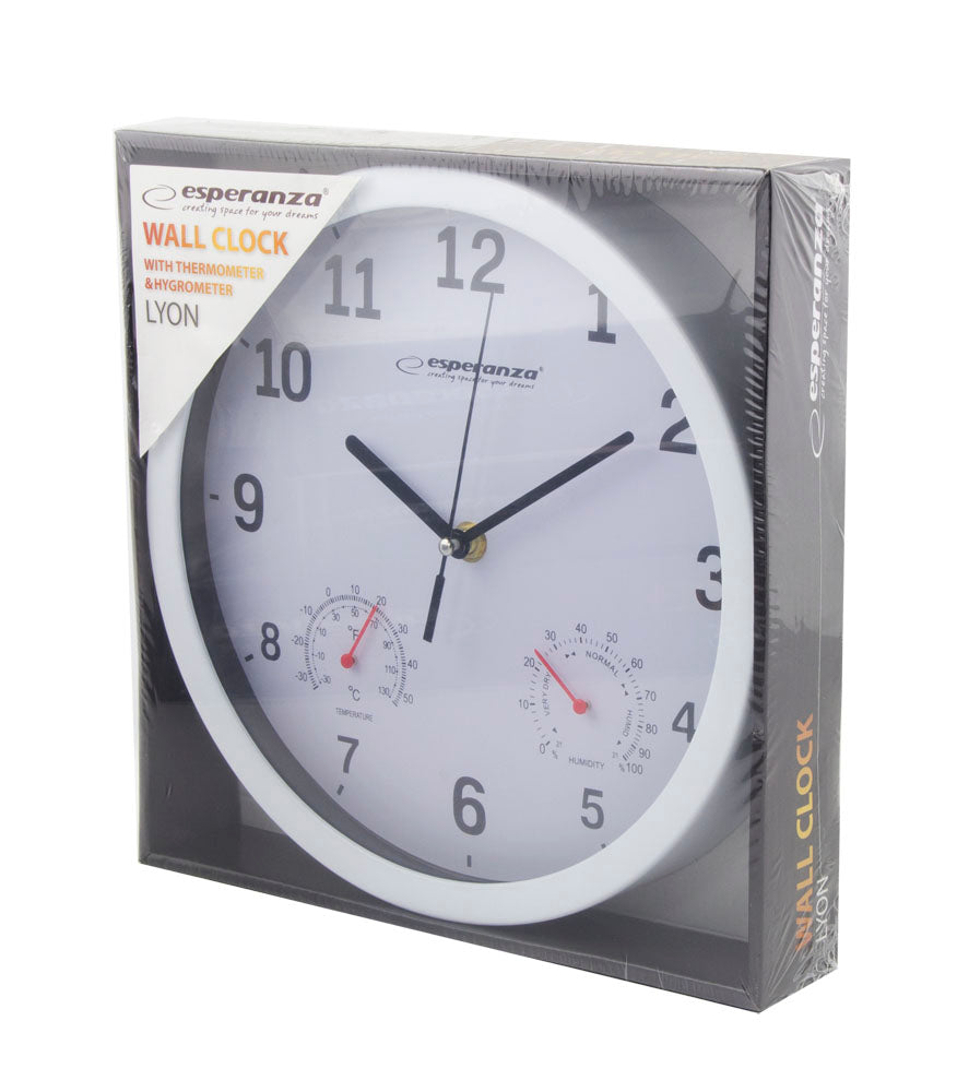EHC016W Wanduhr 25cm