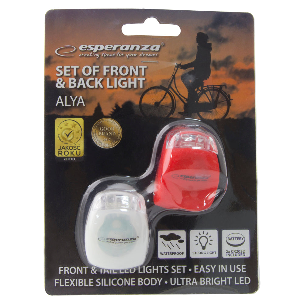 EOT011 Fahrrad Heck & Front LED Licht Set
