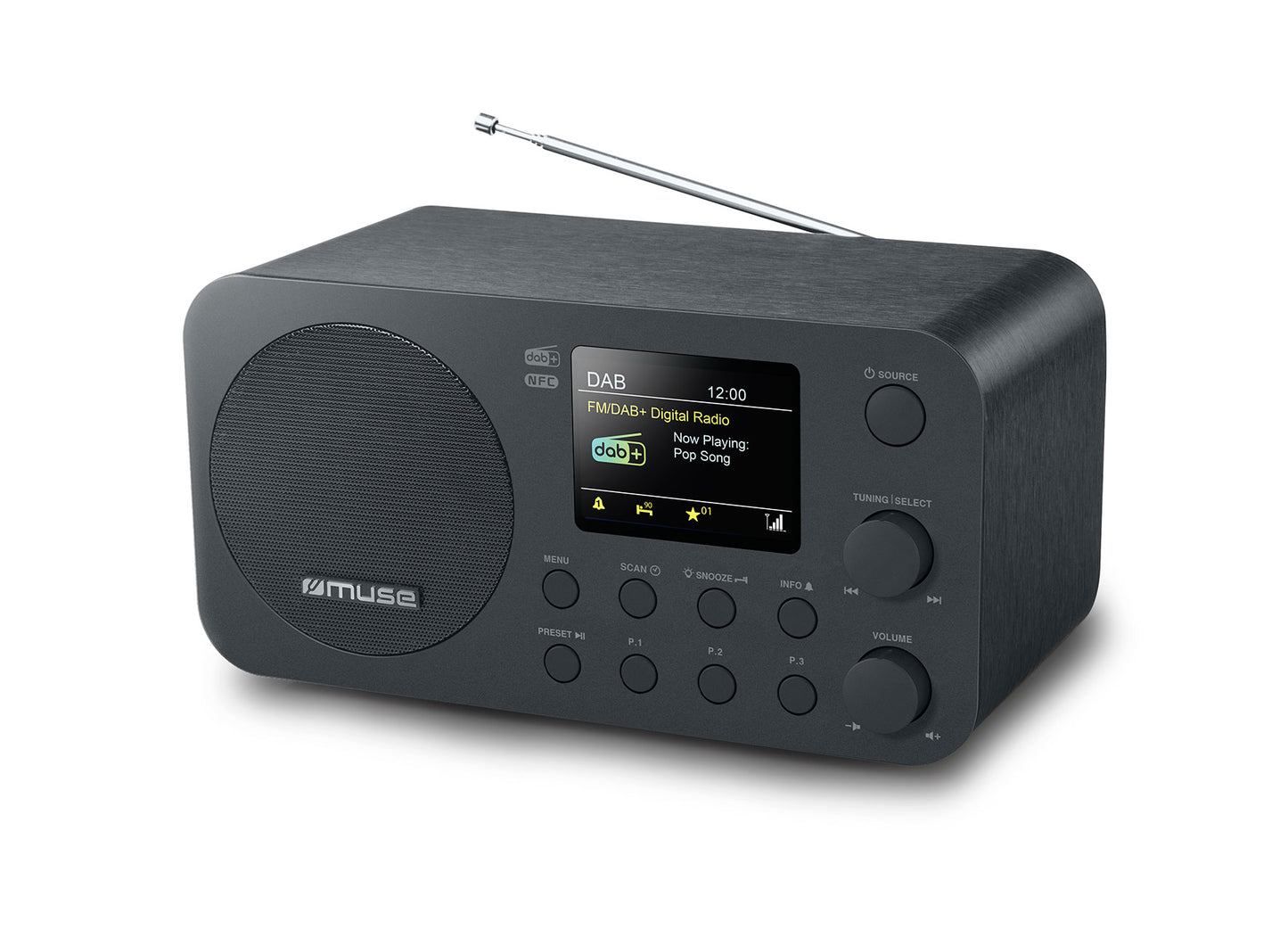 M-128 DBT Tischradio DAB+/FM mit Bluetooth