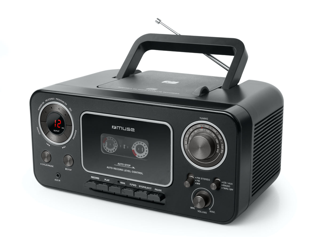 M-182 RDC Stereo-Radio mit CD-Player und Kassettenrecorder
