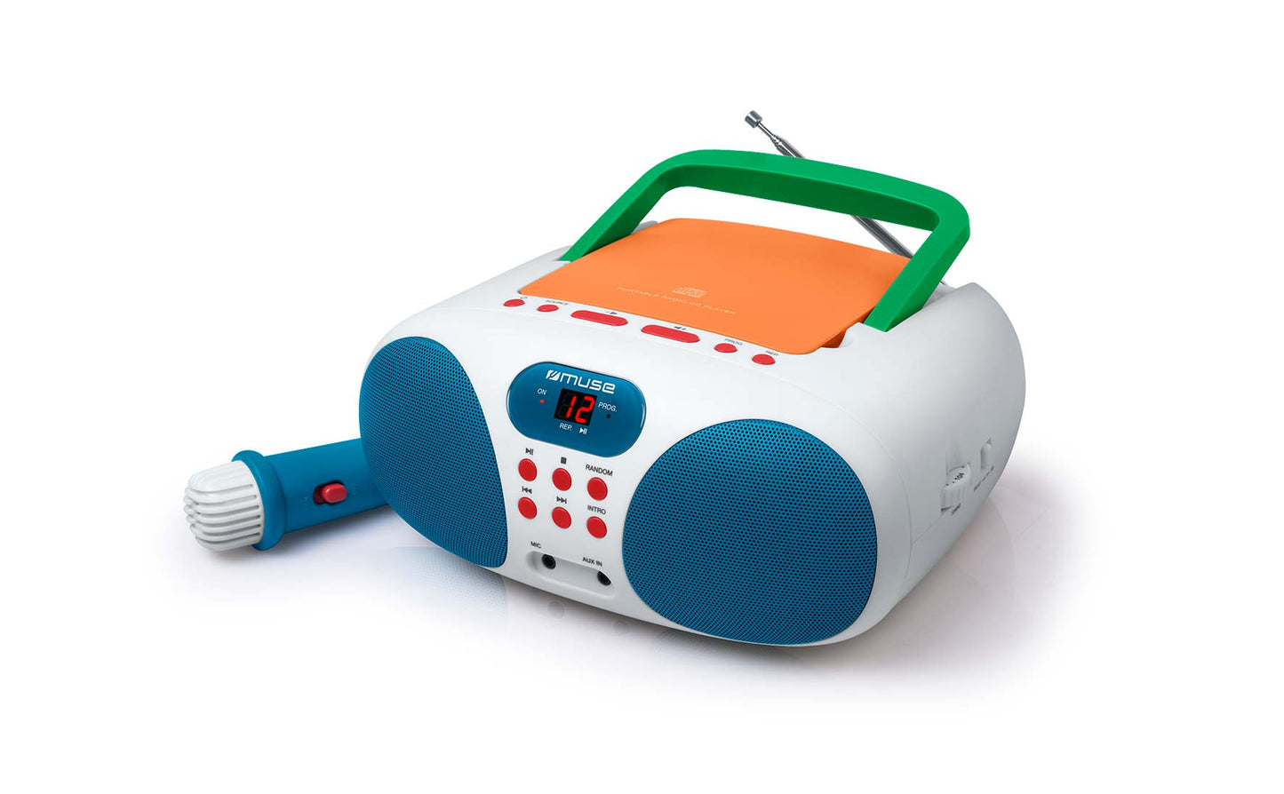 MD-203 KMC Kinderradio mit CD-Player + Mikrofon