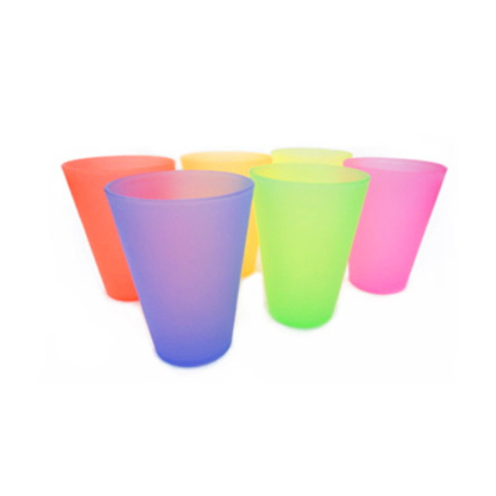 Unzerbrechlicher Mikrowellenbecher – 330ml, Farbmix