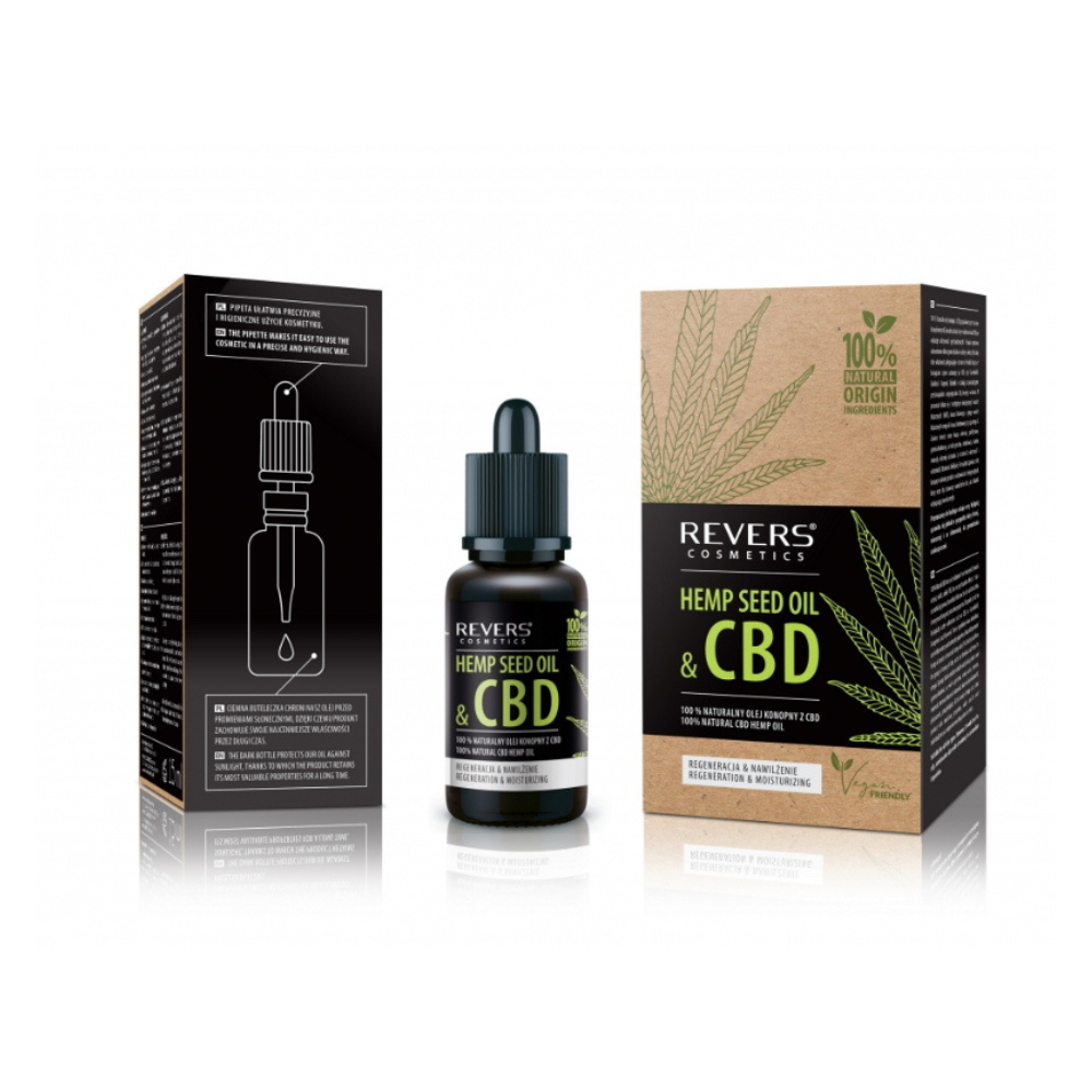 Hanföl mit CBD 100 % HANFSAMENÖL 15 ml
