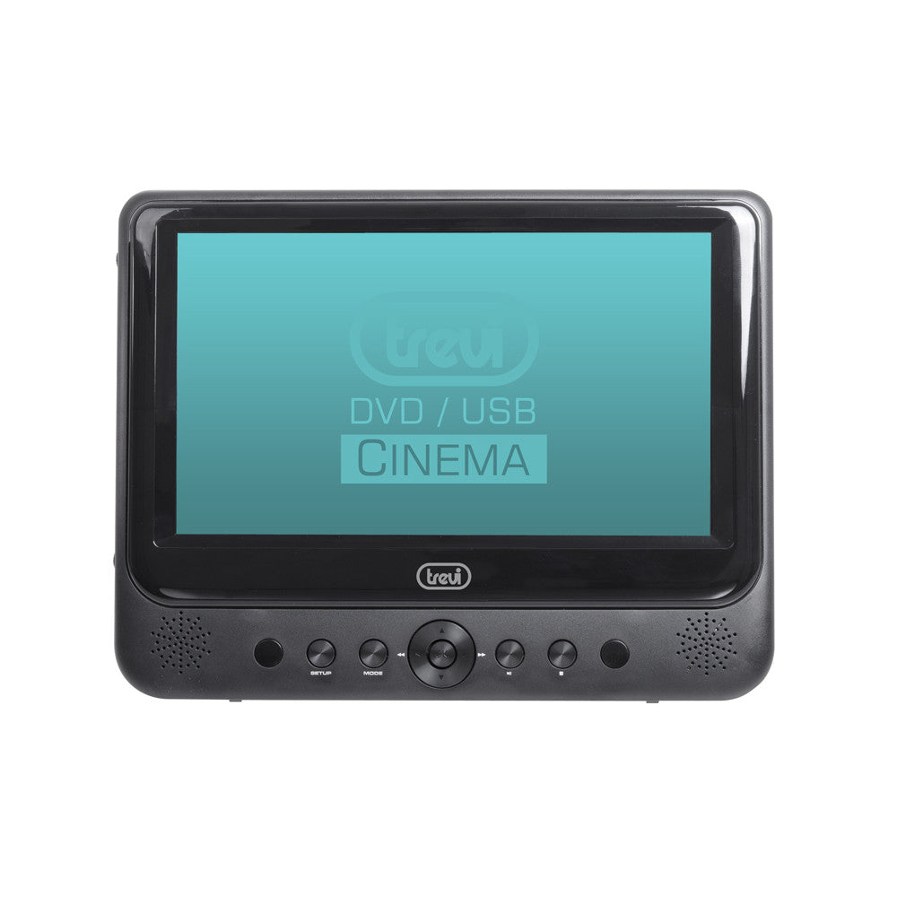 TW 7005 Tragbares 9-Zoll-DVD-System mit Doppelbildschirm