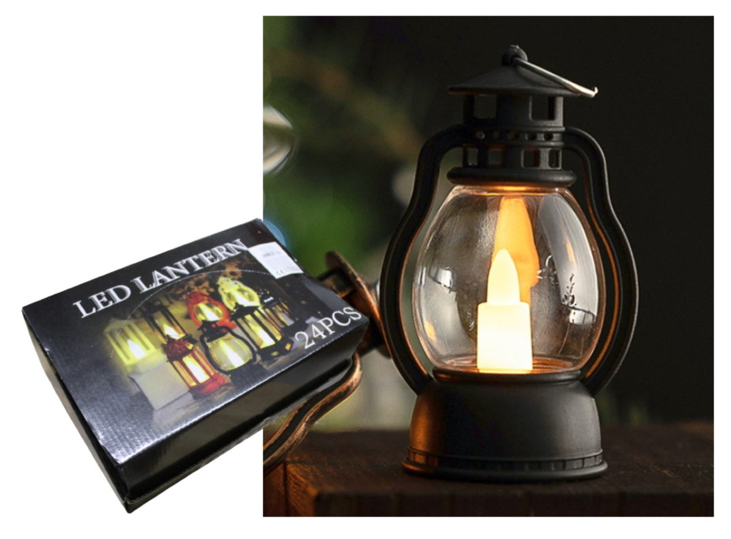 LED Laterne 9x5cm