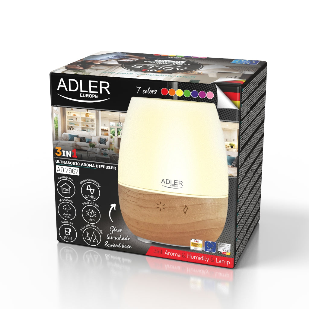 AD 7967 Ultraschall-Aroma-Diffusor 3in1