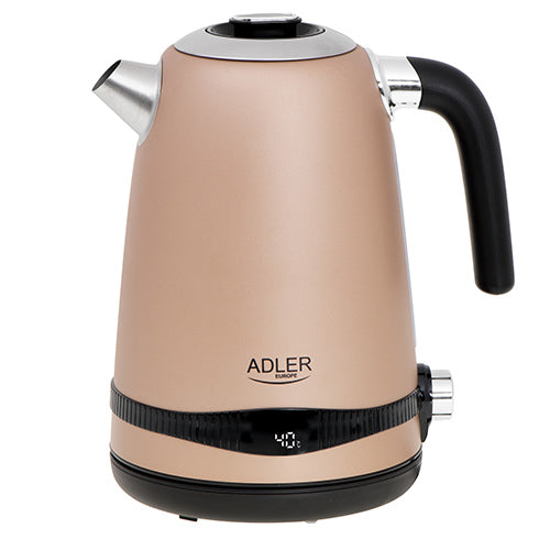 AD 1295 SS Wasserkocher Edelstahl 1,7L
