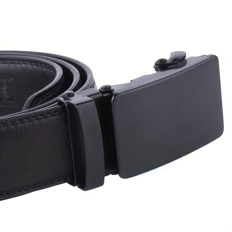 Schwarzer Automatikgürtel - 120 X 4 cm