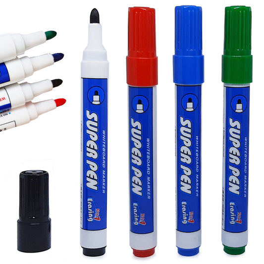 4er Set LANGLEBIGE Whiteboard-Marker