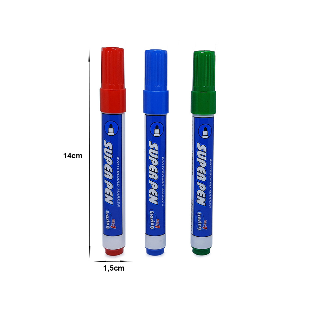 4er Set LANGLEBIGE Whiteboard-Marker
