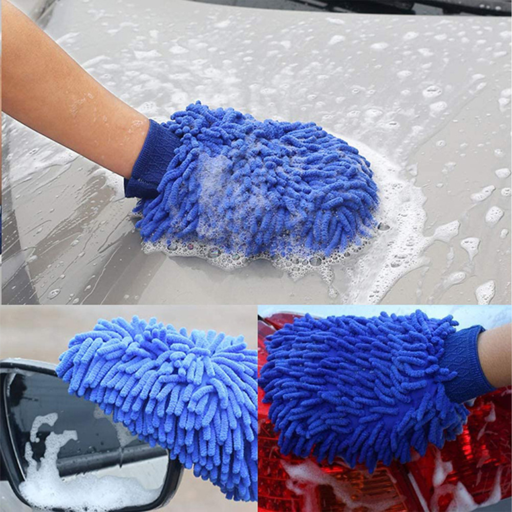 Handschuh aus Mikrofasertuch zum Reinigen