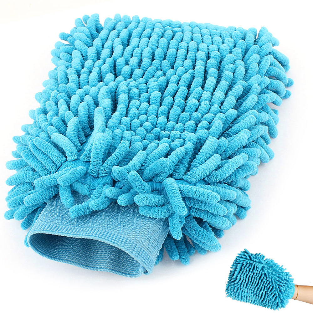 Handschuh aus Mikrofasertuch zum Reinigen