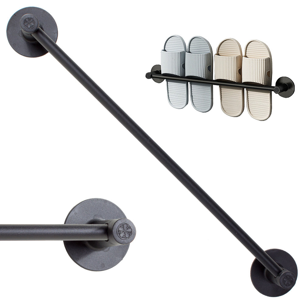 Badezimmerhalter für Hausschuhe, Handtücher Wandmotage - 51cm