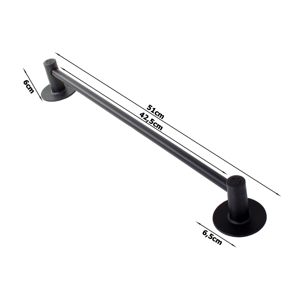 Badezimmerhalter für Hausschuhe, Handtücher Wandmotage - 51cm