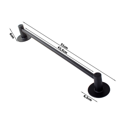 Badezimmerhalter für Hausschuhe, Handtücher Wandmotage - 51cm