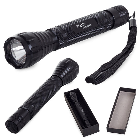 Taktische LED-Taschenlampe, batteriebetrieben, 10 W