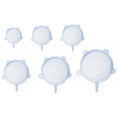Silikondeckel – 6er-Set