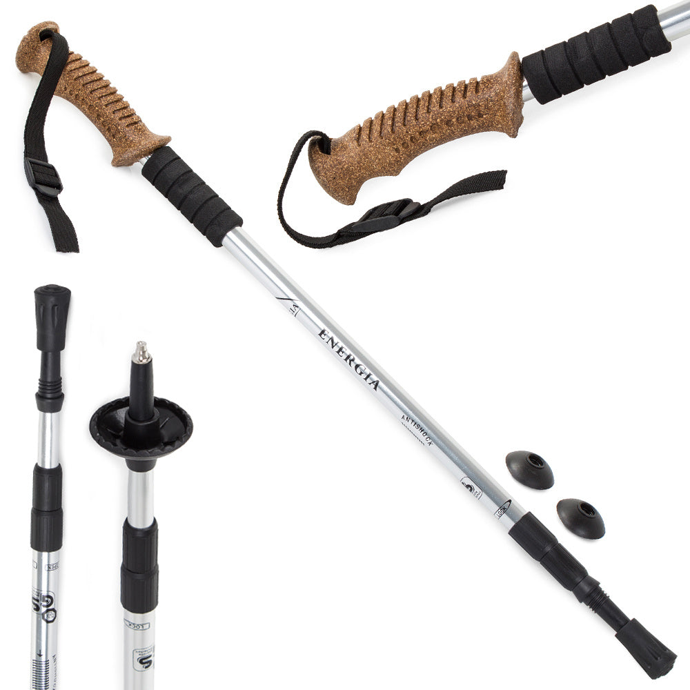 Nordic-Walking-Gehstock aus Kork