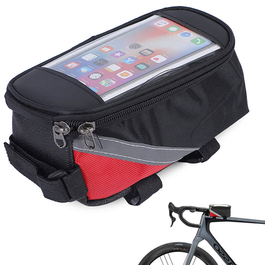 Wasserdichte Fahrradtasche + Handyhalter