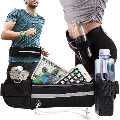 Laufgurt inkl. Tasche - schwarz