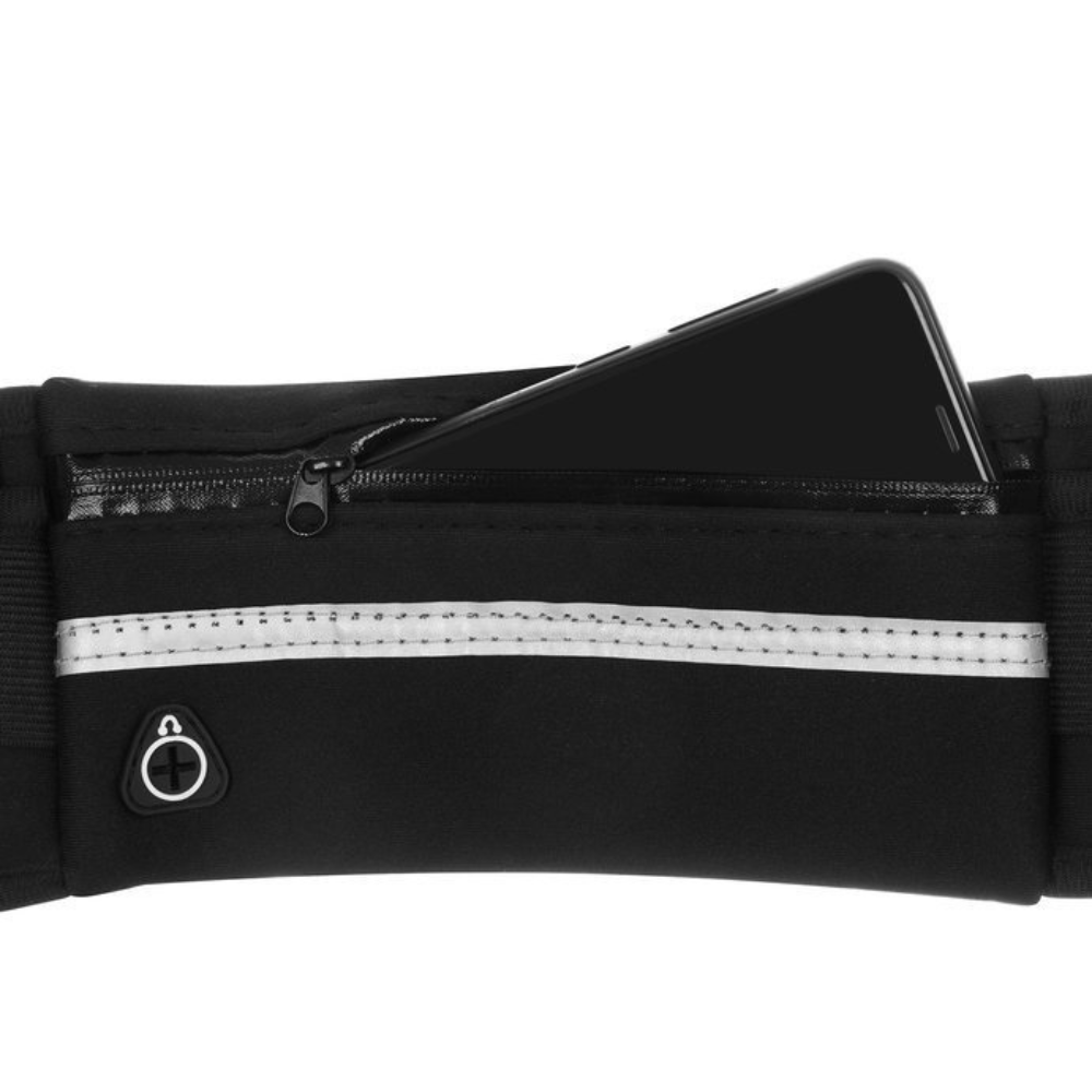 Laufgurt inkl. Tasche - schwarz