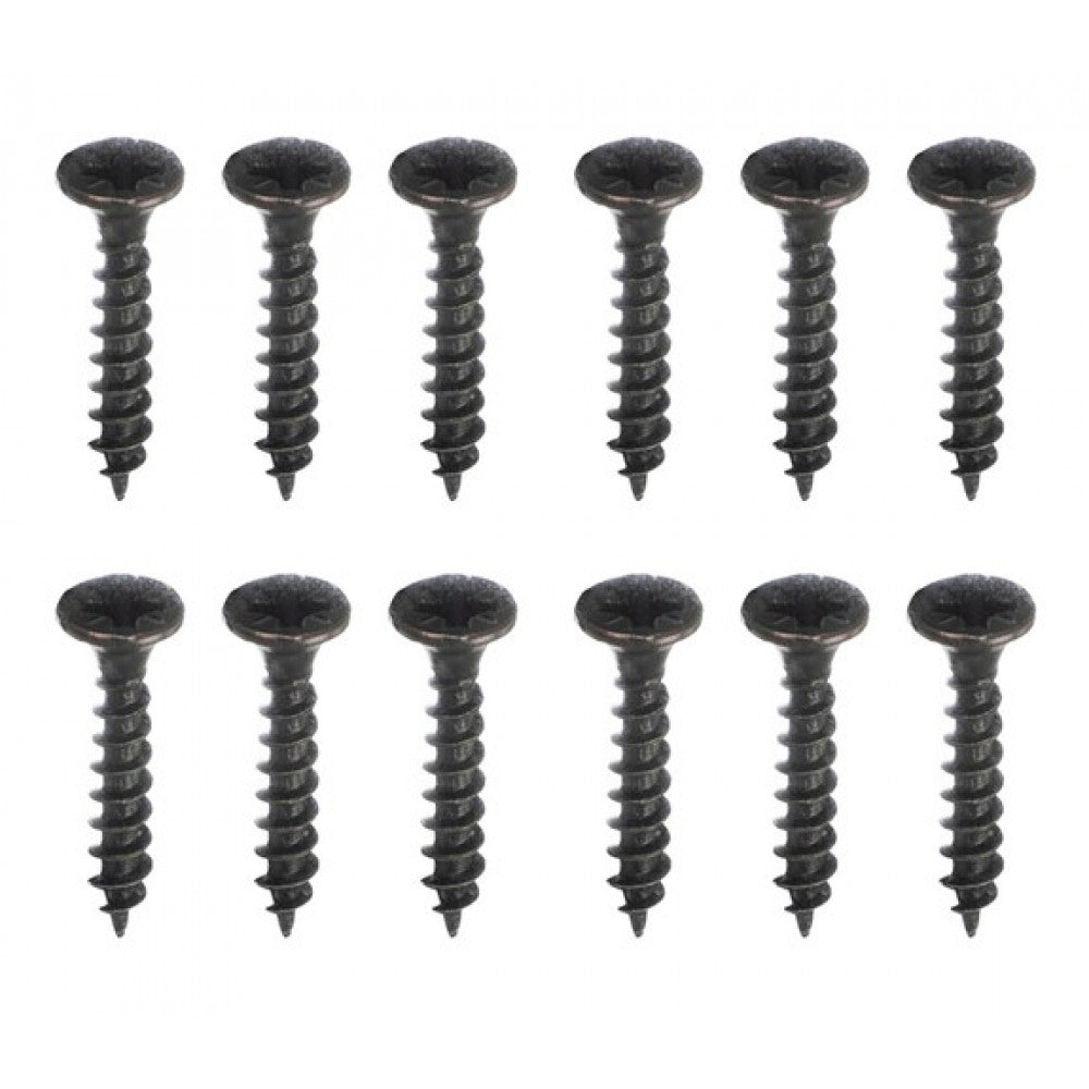 Schwarze Wandhalterung – 5er-Set