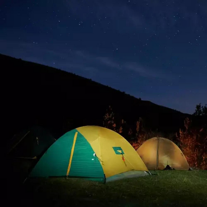 2in1 faltbare Campinglampe – blau