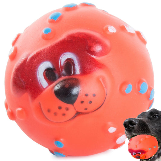 Quietschendes Hundespielzeug Ball – 6,5 cm