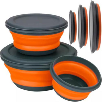 Faltbare Silikonschalen – 3er Set