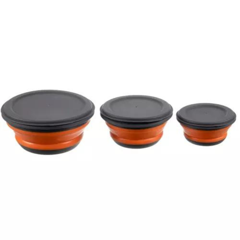 Faltbare Silikonschalen – 3er Set