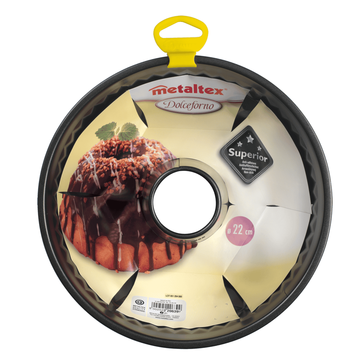 Metaltex Gugelhupfform Superior Line Ø 22x9cm