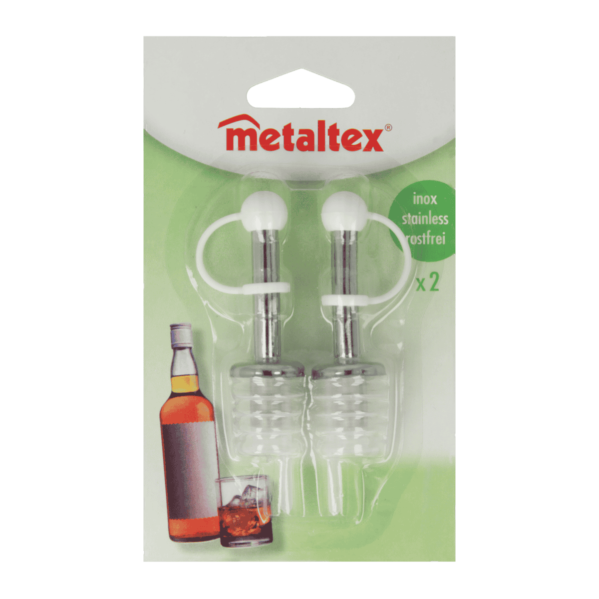 Metaltex Flaschenausgießer 2er Set