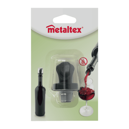 Metaltex Weinausgiesser mit Verschluss, ABS
