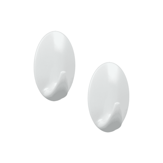 Metaltex Hafthaken Eiform gross, 2er Set, ABS